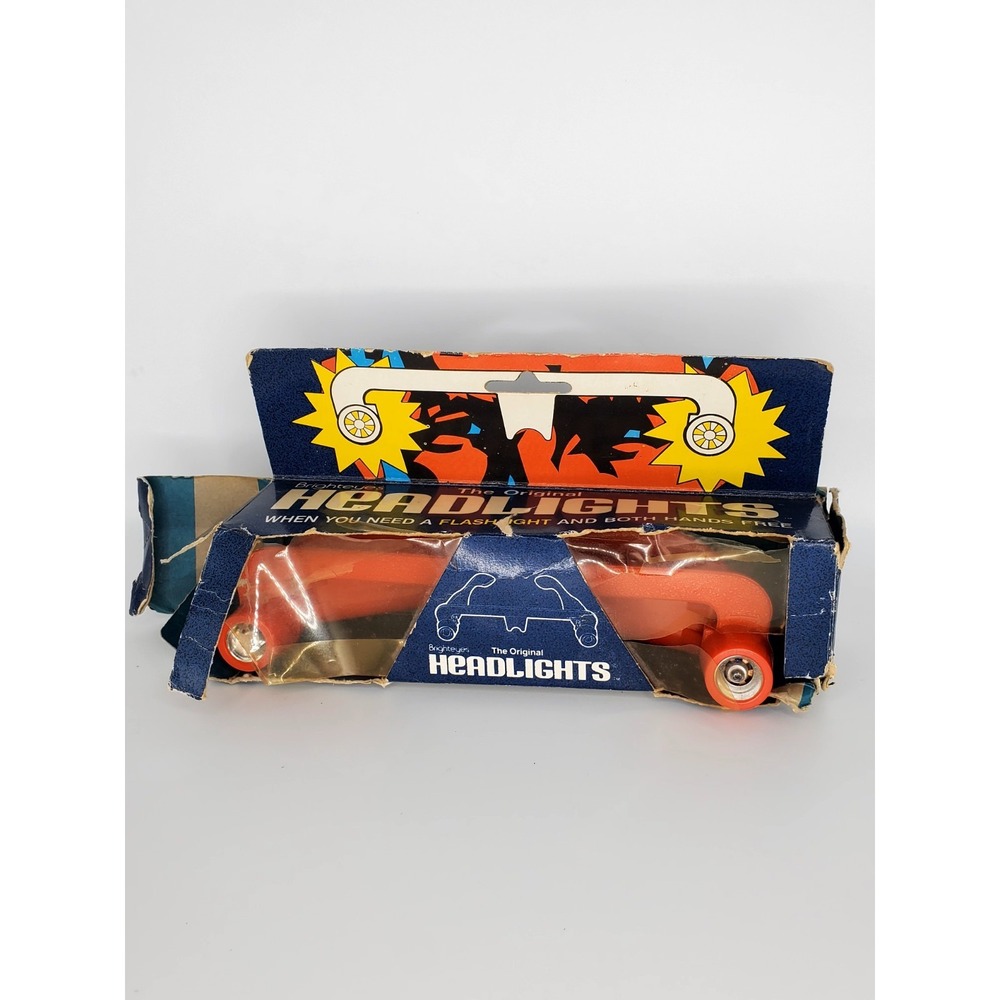 Vintage 1982 The Original Brighteyes Headlights Hands Free Lights *Nostalgic*